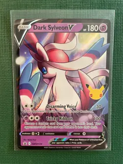 POKEMON - DARK SYLVEON V SWSH 134 - CELEBRATIONS - ENG - BLACK STAR PROMOS - Image 1