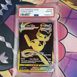 Mew VMAX TG30/TG30 Lost Origin Trainer Gallery Holo Pokemon PSA 10 - Image 1