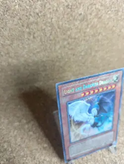 Light and Darkness Dragon RP02-EN095 *FULL FOIL BLEED* SECRET RARE - NM - Image 2