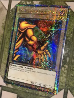 YuGiOh LEFT ARM OF THE FORBIDDEN ONE Quarter Century Secret Rare MP24-EN005 - Image 1