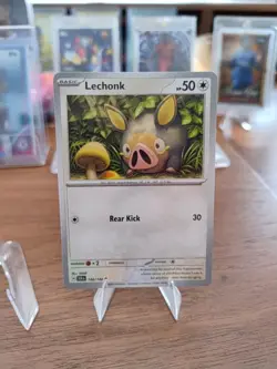 126/142 LECHONK | COMMON | STELLAR CROWN POKEMON CARD (478) - Image 1