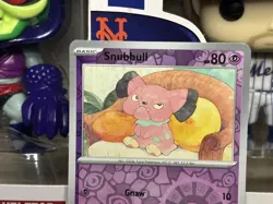 Pokemon TCG Obsidian Flames - Snubbull #087/197 - Reverse Holo Card - Image 2