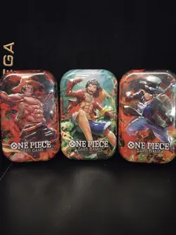 ONE PIECE CARD GAME Mini tin Pack Set VOL.1 Limited edition Japanese 6 sets - Image 2