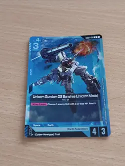 GD01-010 Unicorn Gundam 02 Banshee- Gundam TCG Card Game Single (Newtype Rising) - Image 1