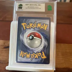 Haunter 6/62 Fossil Unlimited - Holo Rare INK ERROR SMEAR Pokemon Card CGC 7.5 - Image 3