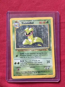 Victreebel 14/64 Holo Shiny Card Excellent Condition Pokemon (T92) - Image 2