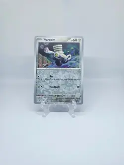 064/091 VAROOM | COMMON REVERSE HOLO | PALDEAN FATES POKEMON CARD - Image 1