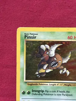 Pinsir 9/64 Holo Shiny Card Excellent Condition Pokemon (T91) - Image 3