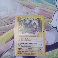 Pokemon TCG Light Toxtricity SWSH Black Star Promos Holo Card SWSH137 - Image 1