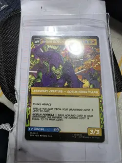 Norman Osborn (Borderless) 0220 (M) MTG Marvel's Spider-Man (SPM) - Image 4