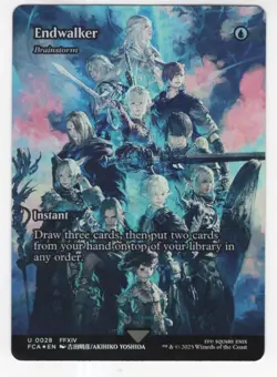 MTG Final Fantasy Through The Ages Foil #0028 Endwalker - Image 1