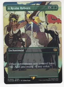 MTG Final Fantasy Foil Rare #0344 A Realm Reborn - Image 1