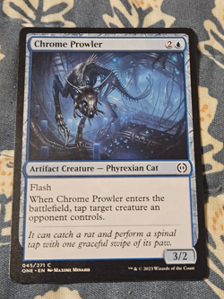 Chrome Prowler - Phyrexia: All Will Be One #045/271 MTG Magic - Image 1