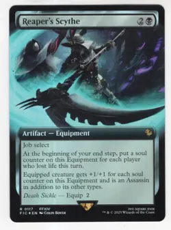 MTG Final Fantasy Commander Foil Rare #0117 Reaper's Scythe - Image 1
