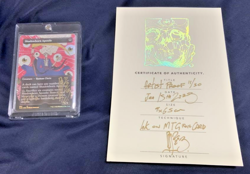 MTG Magic Artist Proof AP Shadowborn Apostle - Diego Alvarado with Certificate - Image 2