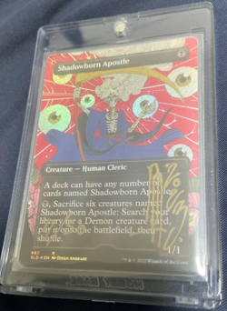 MTG Magic Artist Proof AP Shadowborn Apostle - Diego Alvarado with Certificate - Image 4