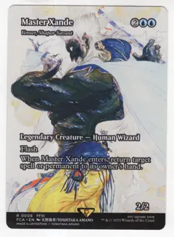 MTG Final Fantasy Through The Ages Rare #0006 Master Xande - Image 1