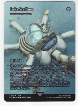 MTG Final Fantasy Through The Ages Foil #0063 Luka Stadium - Image 1