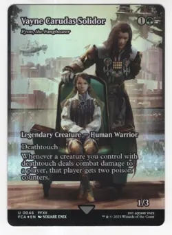 MTG Final Fantasy Through The Ages Foil #0046 Vayne Carudas Soldier - Image 1