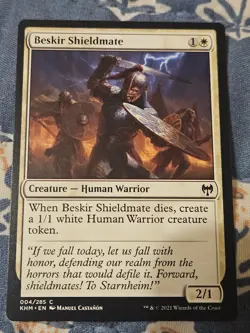 Beskir Shieldmate Kaldheim Magic the Gathering MTG - Image 1