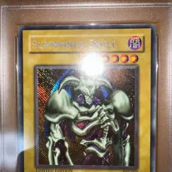 PSA 9 Mint 2002 Summoned Skull BPT-002 Secret Rare Promo YuGiOh Card English - Image 2