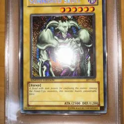 PSA 9 Mint 2002 Summoned Skull BPT-002 Secret Rare Promo YuGiOh Card English - Image 3