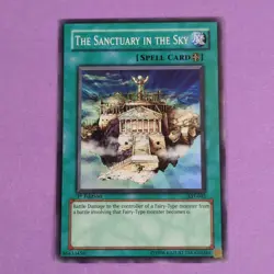 Yugioh The Sanctuary in the Sky AST-042 - 1st Edition Super Rare - Never Played - Image 2