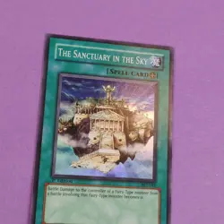 Yugioh The Sanctuary in the Sky AST-042 - 1st Edition Super Rare - Never Played - Image 3