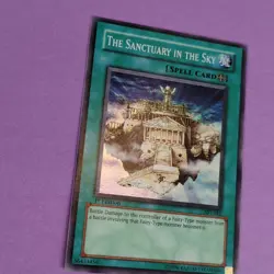 Yugioh The Sanctuary in the Sky AST-042 - 1st Edition Super Rare - Never Played - Image 4