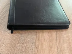 Album 9 Pockets For Toploader Binder Black With Zip For Pokemon Yugioh Cards - Image 4