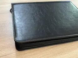 Album 9 Pockets For Toploader Binder Black With Zip For Pokemon Yugioh Cards - Image 5