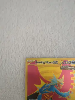 Pokemon Roaring Moon EX Hyper Rare Card 262/182 Paradox Rift Pokemon Card Mint - Image 2