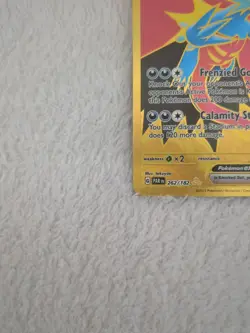 Pokemon Roaring Moon EX Hyper Rare Card 262/182 Paradox Rift Pokemon Card Mint - Image 4