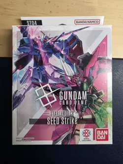 Gundam Card Game ST04 SEED Strike Starter Deck English Version Bandai - Image 1