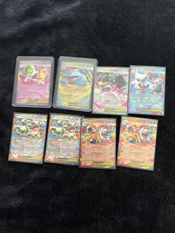 Pokemon Mega Evolution Bulk Card Lot 300+ cards including double rares, holos .. - Image 2