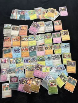 Pokemon Mega Evolution Bulk Card Lot 300+ cards including double rares, holos .. - Image 3