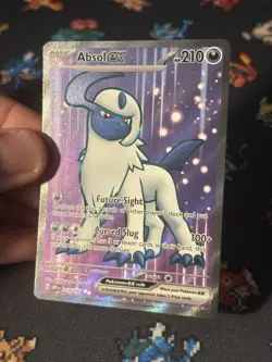 Pokemon Cards Absol ex 214/197 Full Art Secret Rare Obsidian Flames - (NM) - Image 2