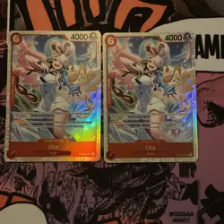 2x Uta ST23-001 Super Rare Starter Deck One Piece Card Game - Image 2