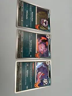 Gengar/Haunter/Gastly - Trick or Trade 2024 Temporal Forces Cosmos Pokemon Card - Image 2