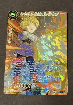 Dragon Ball Super Android 18 Helping Her Husband BT20-041 SPR Foil Card - Image 2