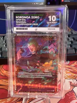 One Piece Card Game Top 16 Championship 2025 OP09-076 Roronoa Zoro (English) - Image 1