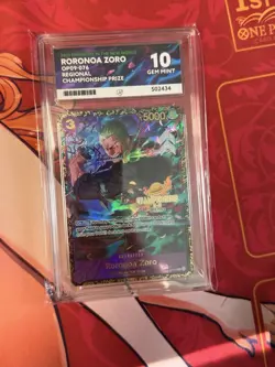 One Piece Card Game Top 16 Championship 2025 OP09-076 Roronoa Zoro (English) - Image 2