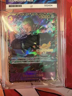 One Piece Card Game Top 16 Championship 2025 OP09-076 Roronoa Zoro (English) - Image 3
