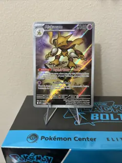Alakazam 009 Mega Evolutions Black Star Promo Card - Image 1