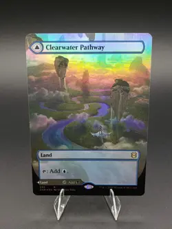 Clearwater Pathway (Borderless) Zendikar Rising Foil 286 MP - Image 1