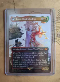 MTG Terra, Magical Adept (Borderless) Final Fantasy Foil NM Magic The Gathering - Image 3