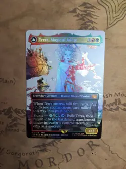 MTG Terra, Magical Adept (Borderless) Final Fantasy Foil NM Magic The Gathering - Image 5