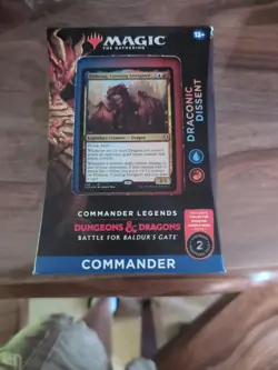Commander Legends: Battle for Baldurs Gate -Draconic Dissent Commander Deck MTG - Image 1
