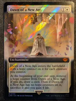 Dawn of a New Age - Extended Surge Foil - LOTR: Tales of Middle Earth (MTG) - Image 1