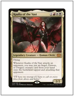 1x Kaalia of the Vast, Magic the Gathering, MTG NM - Image 1